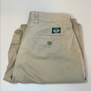 Dockers Khaki Pleat Front Pants Size 31